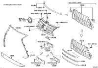 5211453340-BRACKET, FRONT BUMPER EXTENTION MOUNTING