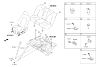 897853M000-GROMMET-RR SEAT BACK MTG