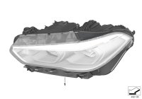 63119481817-Headlamp laser lh
