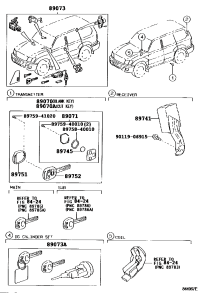 8907148210-MODULE SET, TRANSMITTER SUB-ASSY, DOOR CONTROL