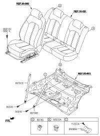 89785C3000-GROMMET-RR SEAT BACK MTG