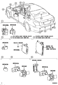 8934150060B0-SENSOR, ULTRASONIC, NO.1