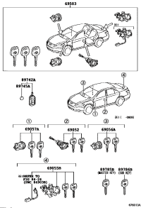 8974206040-TRANSMITTER, DOOR CONTROL