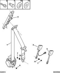 8978KH-HEIGHT ADSUSTER-SEAT BELT
