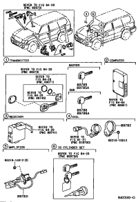 8978233020-COIL, TRANSPONDER KEY