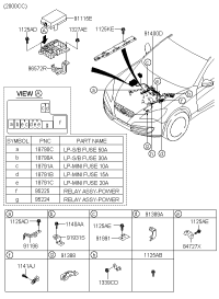 919502M310-UPPER COVER-E/R J/BOX