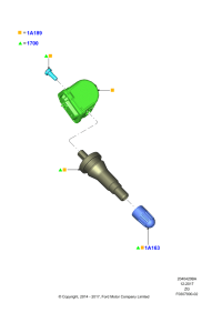 F2GZ1A189G-SENSOR ASSY., TPMS