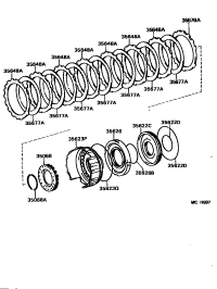9030199192-RING (FOR BRAKE PISTON OUTER)