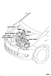 8966752200-BRACKET ENGINE