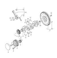 038105263F-PULLEY/A4/A5/A6/Q5/Q7/TOUREG