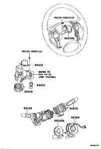8405206010-SWITCH ASSY, UN-LOCK WARNING