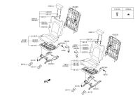 89568A1300RYN-COVER-RR SEAT MTG RR INR