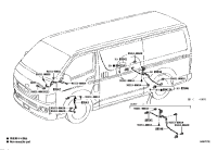 8954626090-SENSOR SPEED RR LH