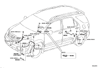895420K020-SENSOR, SPEED, FRONT RH