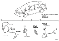 8954206110-SENSOR, SPEED, FRONT RH