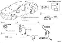 8951606190-WIRE, SKID CONTROL SENSOR, RH