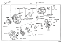 2706066070-ALTERNATOR, 12V 80A 4PK, TOYOTA