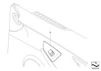 61318029901-WINDOW LIFTER SWITCH/E83