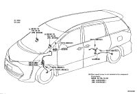 8951628050-WIRE, SKID CONTROL SENSOR