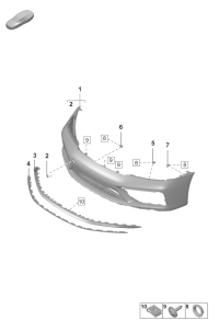 992898010D-Bumper cover l