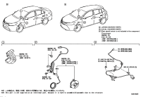895160D250-WIRE, SKID CONTROL SENSOR, RH