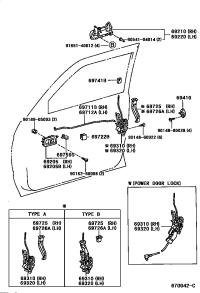 6922060090-HANDLE ASSY, DOOR