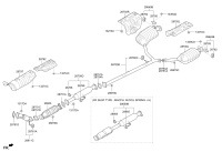 286103V110-MUFFLER ASSY-FRT