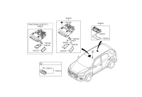 92850F8100MMH-LAMP ASSY-ROOM