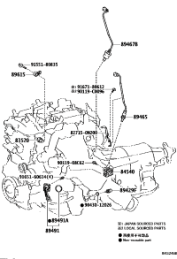 894650N060-SENSOR, OXYGEN
