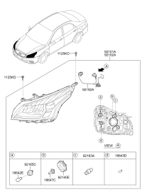 92101QD000-LAMP ASSY-HEAD,LH