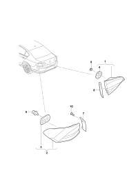19D945093-LED taillight