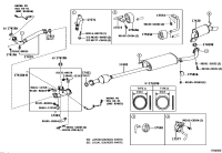 175710P190-BRACKET, EXHAUST PIPE NO.1 SUPPORT