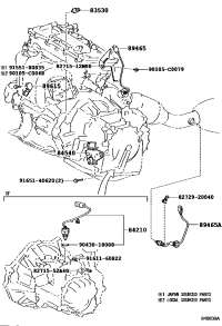 8454052080-SWITCH ASSY, NEUTRAL
