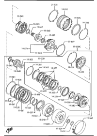 FN1119330E-CLUTCH,3RD & 4TH