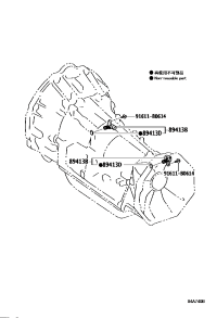 8941320011-SENSOR, TRANSMISSION REVOLUTION