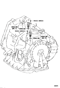 894130D021-SENSOR, TRANSMISSION REVOLUTION