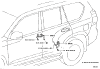 894070G010-SENSOR SUB-ASSY, HEIGHT CONTROL, REAR RH