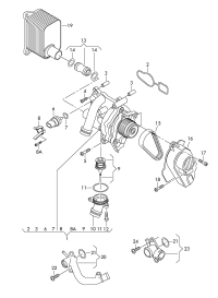 06H121026CQ-WATER PUMP-A3/A4/A5/TT