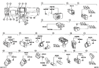 8472560080-SWITCH, CENTER DIFFERENTIAL LOCK