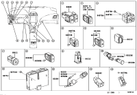 8553560140C0-COVER, POWER OUTLET SOCKET, CENTER