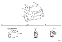 89341YY070A0-Sensor ultrasonic
