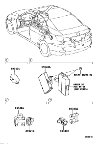 8934053020-COMPUTER ASSY, CLEARANCE WARNING