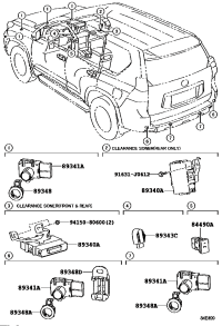 8934133210B1-SENSOR, ULTRASONIC, NO.1