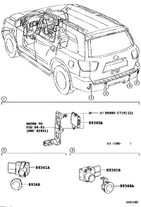 8934133160A1-SENSOR, ULTRASONIC, NO.1