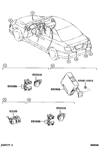 8316002010-Indicator assy, clearance warning