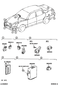 8934150011B3-SENSOR, ULTRASONIC, NO.1