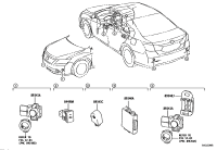 8934106040B1-SENSOR, ULTRASONIC, NO.1
