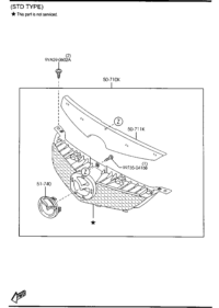GV2W50710-GRILLE ASSY-FRONT