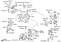 123110P170-BRACKET, ENGINE MOUNTING, FRONT(FOR TRANSVERSE ENGINE)