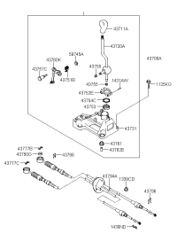4379409560-CABLE ASSY-MTA LEVER